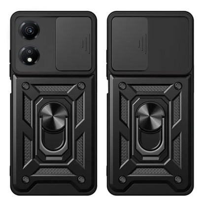 Maska za Honor X7b 5G / 90 Smart / X7b 4G, Techsuit, CamShield, Crna