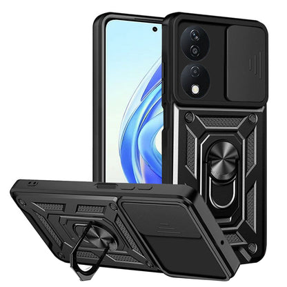 Maska za Honor X7b 5G / 90 Smart / X7b 4G, Techsuit, CamShield, Crna
