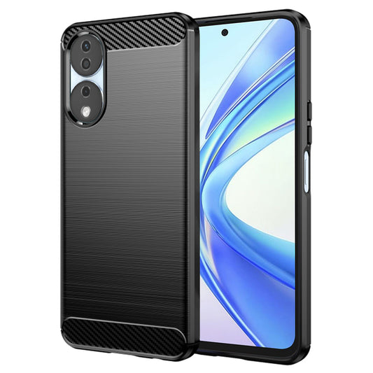 Maska za Honor X7b 5G / 90 Smart / X7b 4G, Techsuit, Karbon, Crna