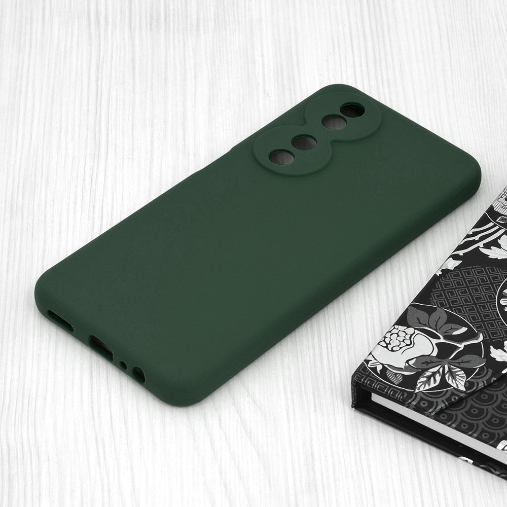 Maska za Honor X7b 5G / 90 Smart / X7b 4G, Techsuit, Soft Edge, Tamno Zelena