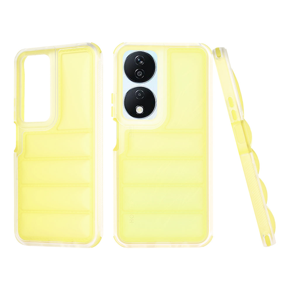Maska za Honor X7b 5G / 90 Smart / X7b 4G, Techsuit, Wave Shield, Žuta