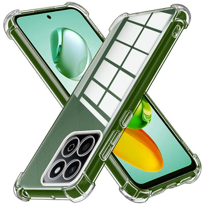 Maska za Honor X7c / 200 Smart, Techsuit, Shockproof Clear, Prozirna