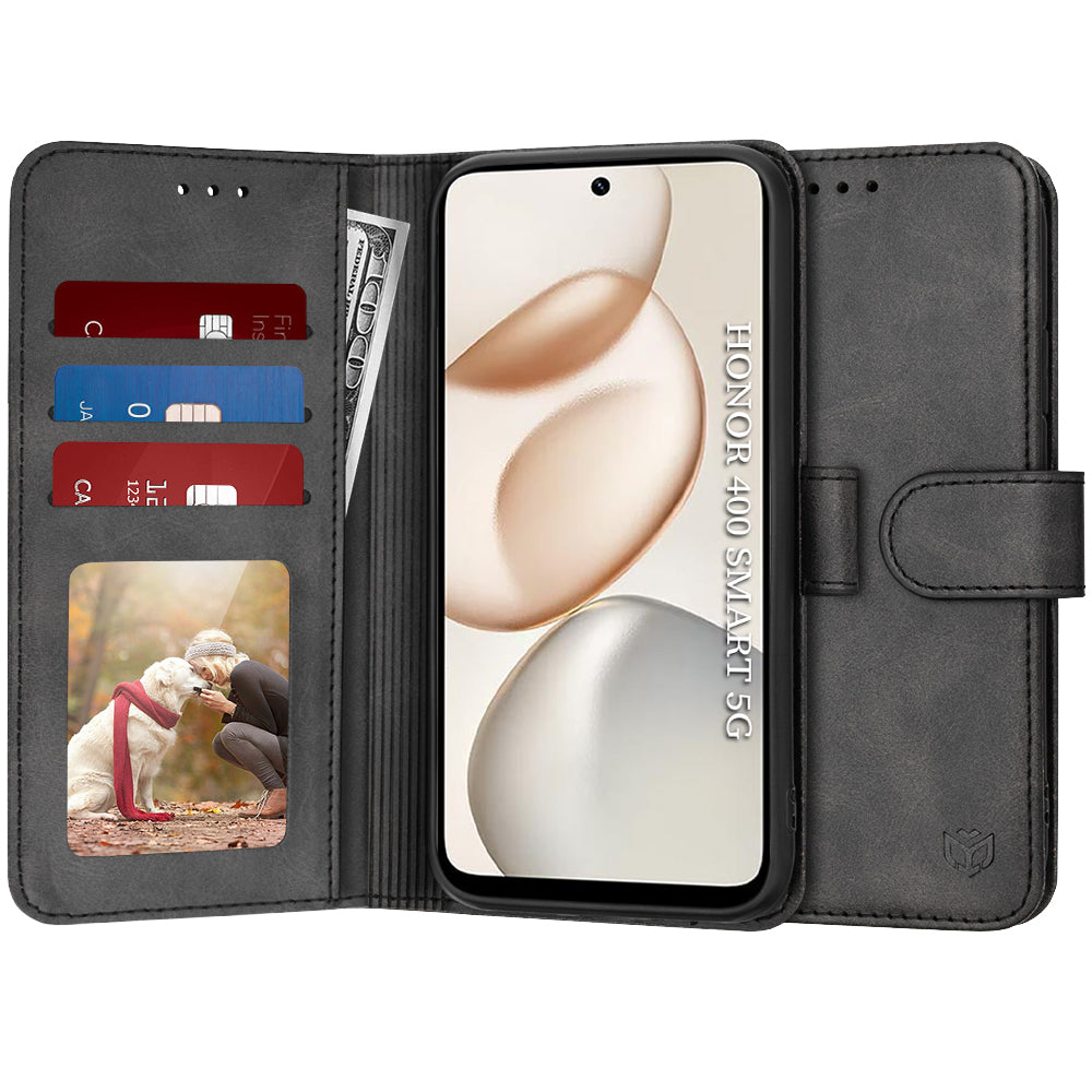 Futrola za Honor 400 Smart 4G / X7d 4G, Techsuit, Diary Book, Crna