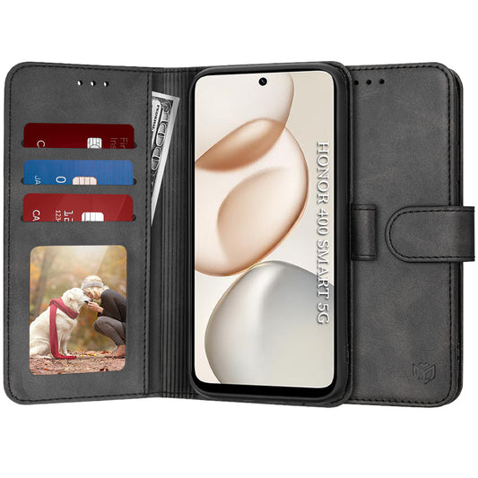 Futrola za Honor 400 Smart 4G / X7d 4G, Techsuit, Diary Book, Crna