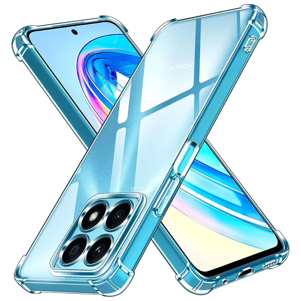 Maska za Honor X8a, Techsuit, Shockproof Clear, Prozirna