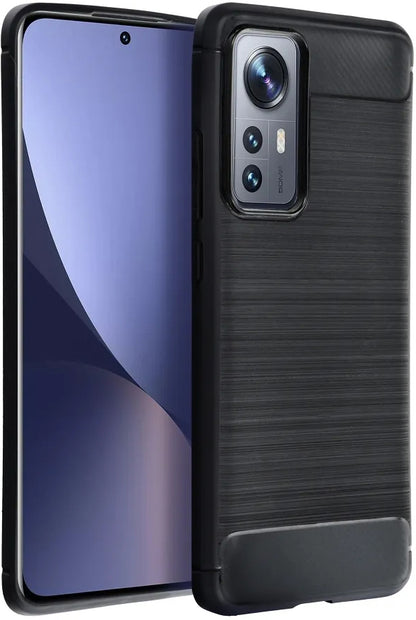 Maska za Honor X8c, OEM, Karbon, Crna