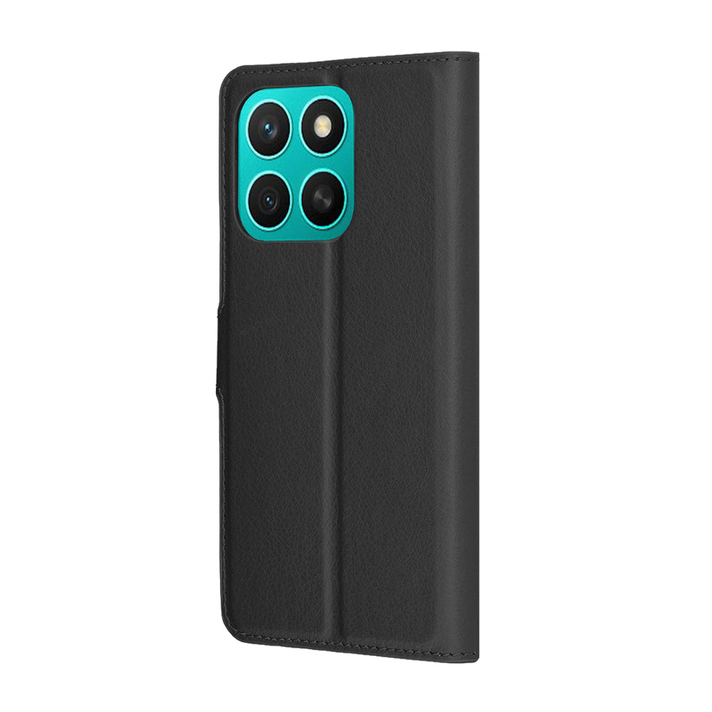 Futrola za Honor X8c, Techsuit, Kožna Folio, Crna