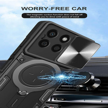 Maska za Honor X8c, Techsuit, CamGuard Pro, Crvena