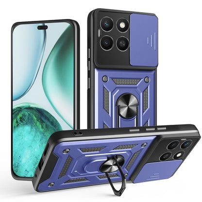 Maska za Honor X8c, Techsuit, CamShield, Plava