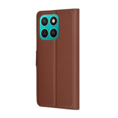 Futrola za Honor X8c, Techsuit, Kožna Folio, Smeđa
