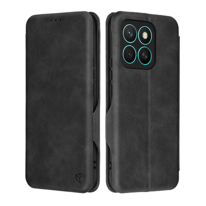 Futrola za Honor X8c, Techsuit, Safe Wallet Plus, Crna