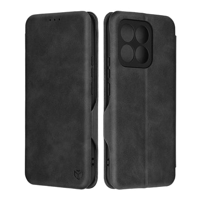 Futrola za Honor X8c, Techsuit, Safe Wallet Plus, Crna