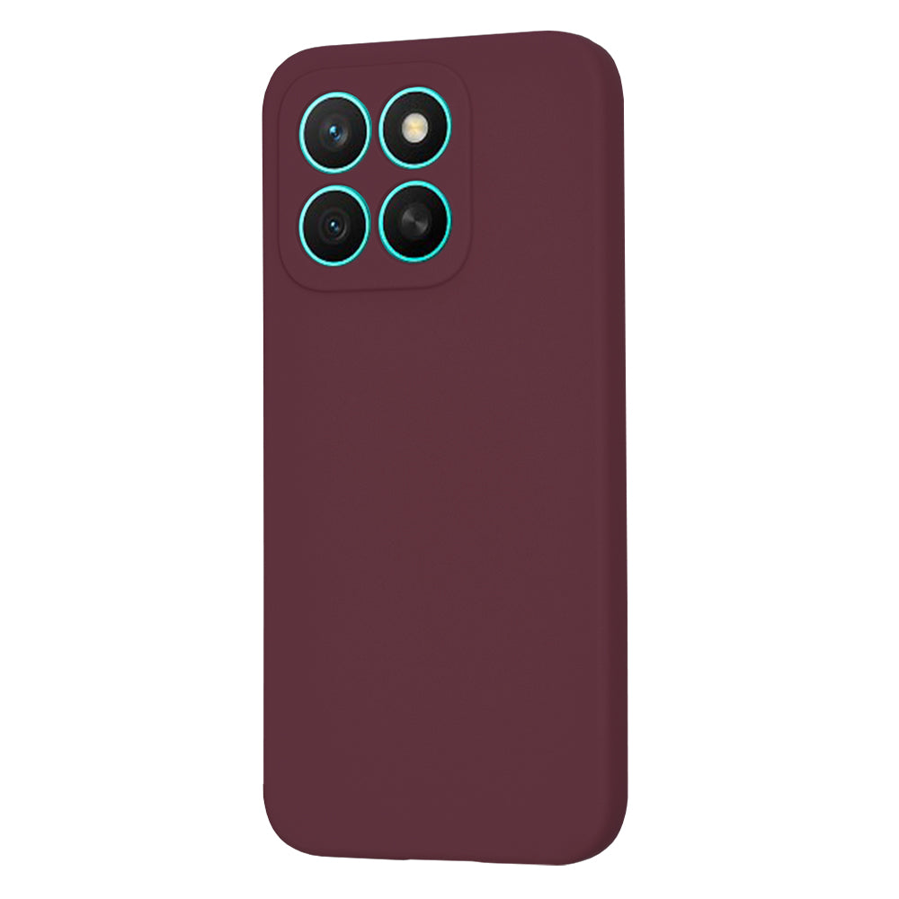 Maska za Honor X8c, Techsuit, SoftFlex, Bordo
