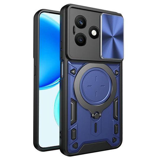 Maska za Honor X8d, Techsuit, CamGuard Pro, Plava