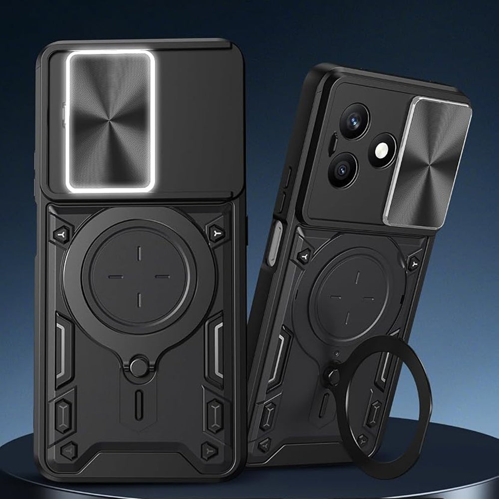 Maska za Honor X8d, Techsuit, CamGuard Pro, Plava