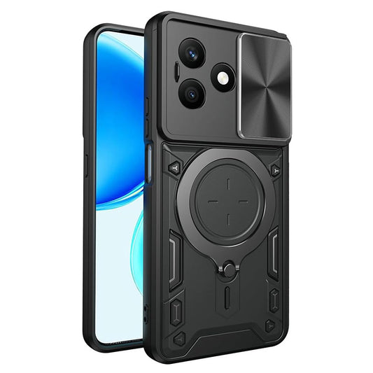 Maska za Honor X8d, Techsuit, CamGuard Pro, Crna