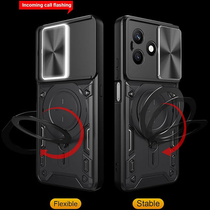 Maska za Honor X8d, Techsuit, CamGuard Pro, Crna