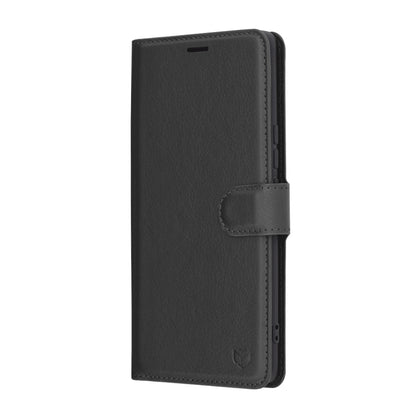 Futrola za Honor X9c / Magic7 Lite, Techsuit, Kožna Folio, Crna