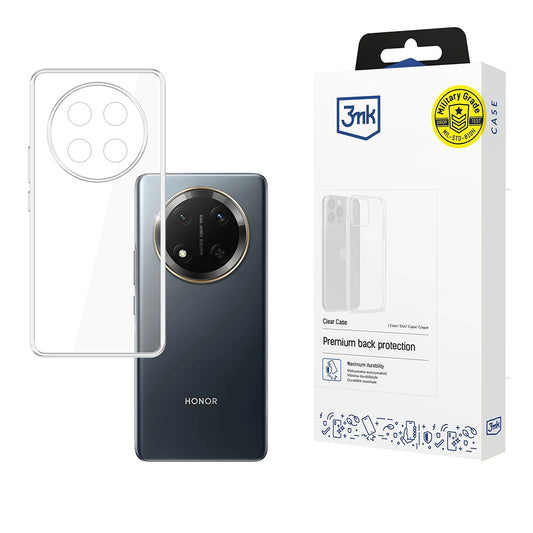 Maska za Honor X9c / Magic7 Lite, 3MK, Clear, Prozirna