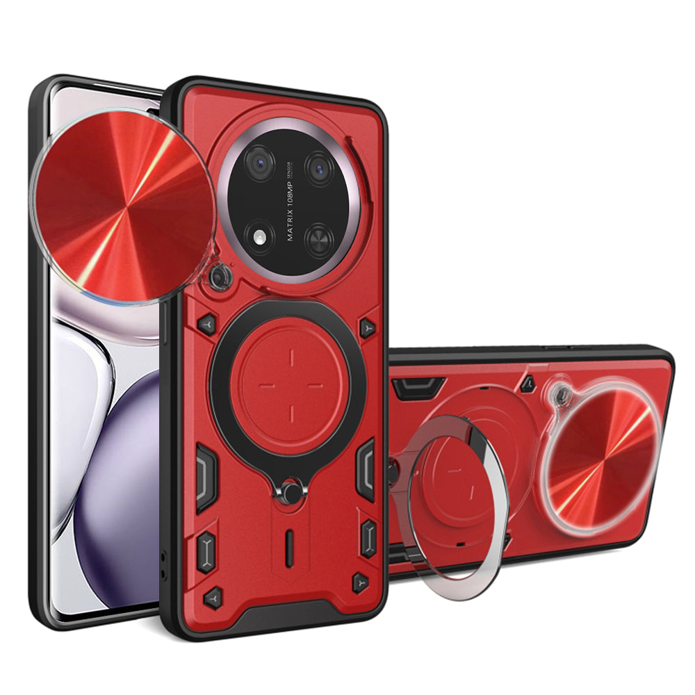 Maska za Honor X9c / Magic7 Lite, Techsuit, CamGuard Pro, Crvena