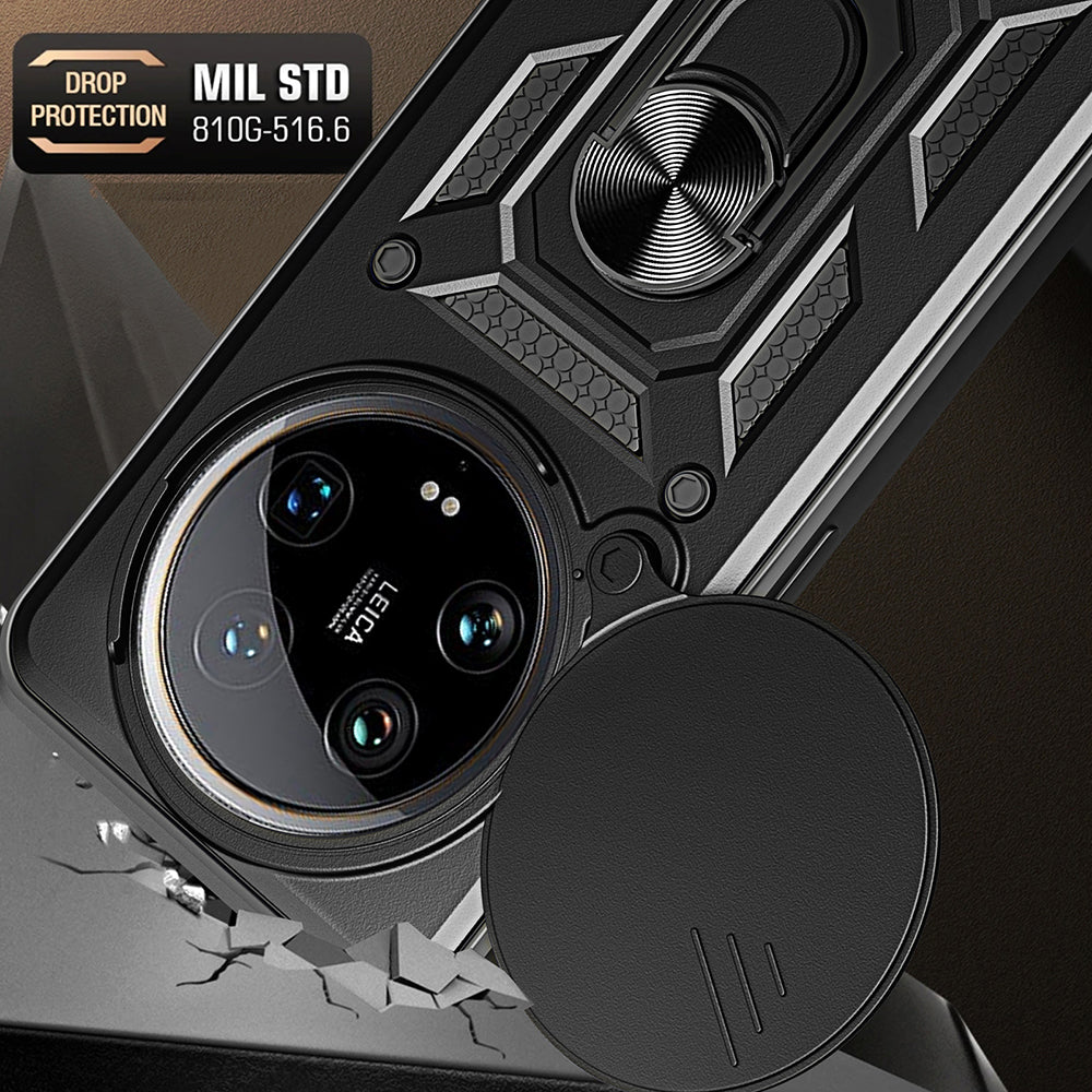 Maska za Honor X9c / Magic7 Lite, Techsuit, CamShield, Roza