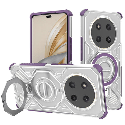 Futrola za Honor X9c / Magic7 Lite, Techsuit, Carbon Shield Pro, Ljubičasta