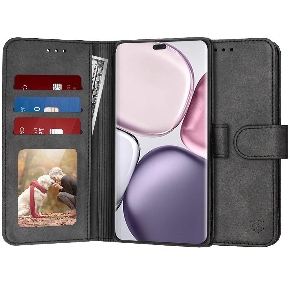 Futrola za Honor X9c / Magic7 Lite, Techsuit, Diary Book, Crna