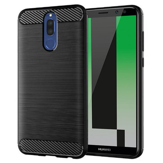 Maska za Huawei Mate 10 Lite, Techsuit, Karbon, Crna