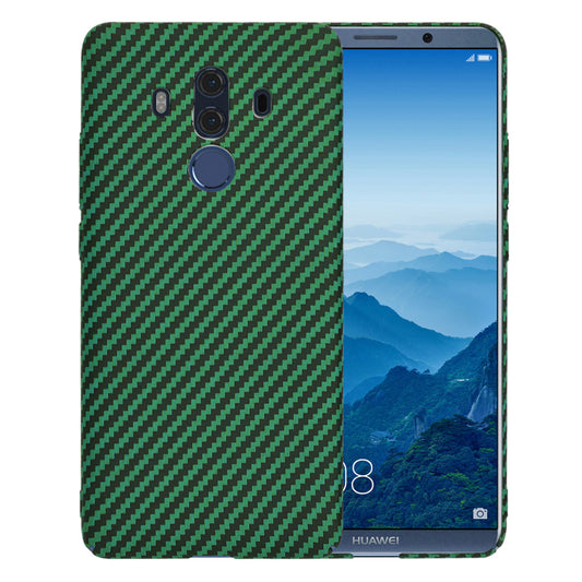 Maska za Huawei Mate 10 Pro, Techsuit, Carbonite FiberShell, Zelena