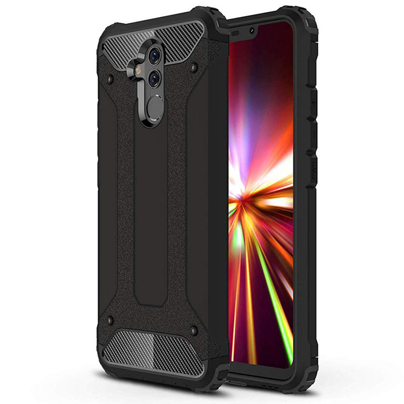 Maska za Huawei Mate 20 Lite, Techsuit, Hybrid Armor, Crna