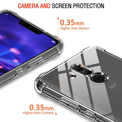 Maska za Huawei Mate 20 Lite, Techsuit, Shockproof Clear, Prozirna