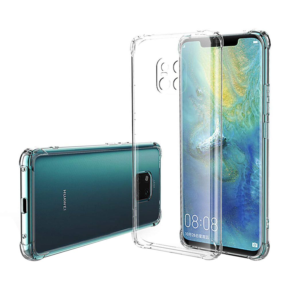 Maska za Huawei Mate 20 Pro, Techsuit, Shockproof Clear, Prozirna