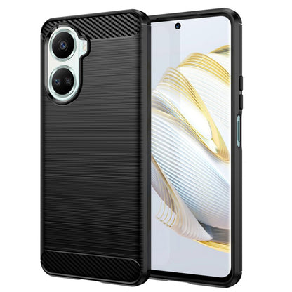 Maska za Huawei nova 10 SE, Techsuit, Karbon, Crna