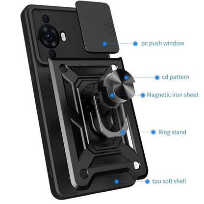 Maska za Huawei nova 12s / nova 11, Techsuit, CamShield, Zelena