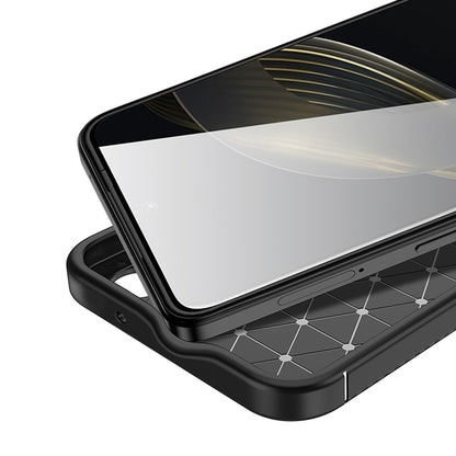 Maska za Huawei nova 12s / nova 11, Techsuit, CarbonFiber, Crna