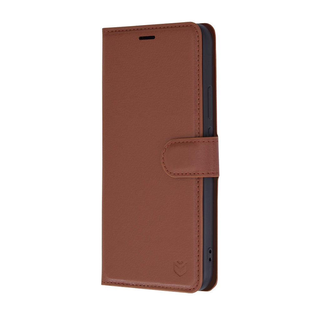 Futrola za Huawei nova 12s / nova 11, Techsuit, Kožna Folio, Smeđa