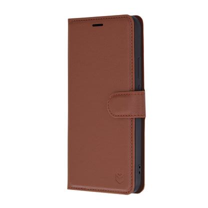 Futrola za Huawei nova 12s / nova 11, Techsuit, Kožna Folio, Smeđa