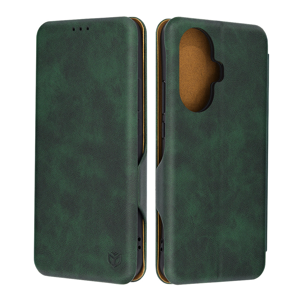 Futrola za Huawei nova 12s / nova 11, Techsuit, Safe Wallet Plus, Zelena