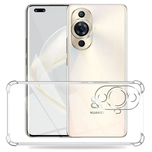 Maska za Huawei nova 12s / nova 11, Techsuit, Shockproof Clear, Prozirna