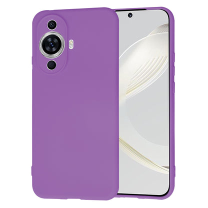 Maska za Huawei nova 12s / nova 11, Techsuit, SoftFlex, Ljubičasta