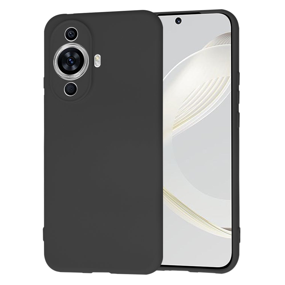 Maska za Huawei nova 12s / nova 11, Techsuit, SoftFlex, Crna