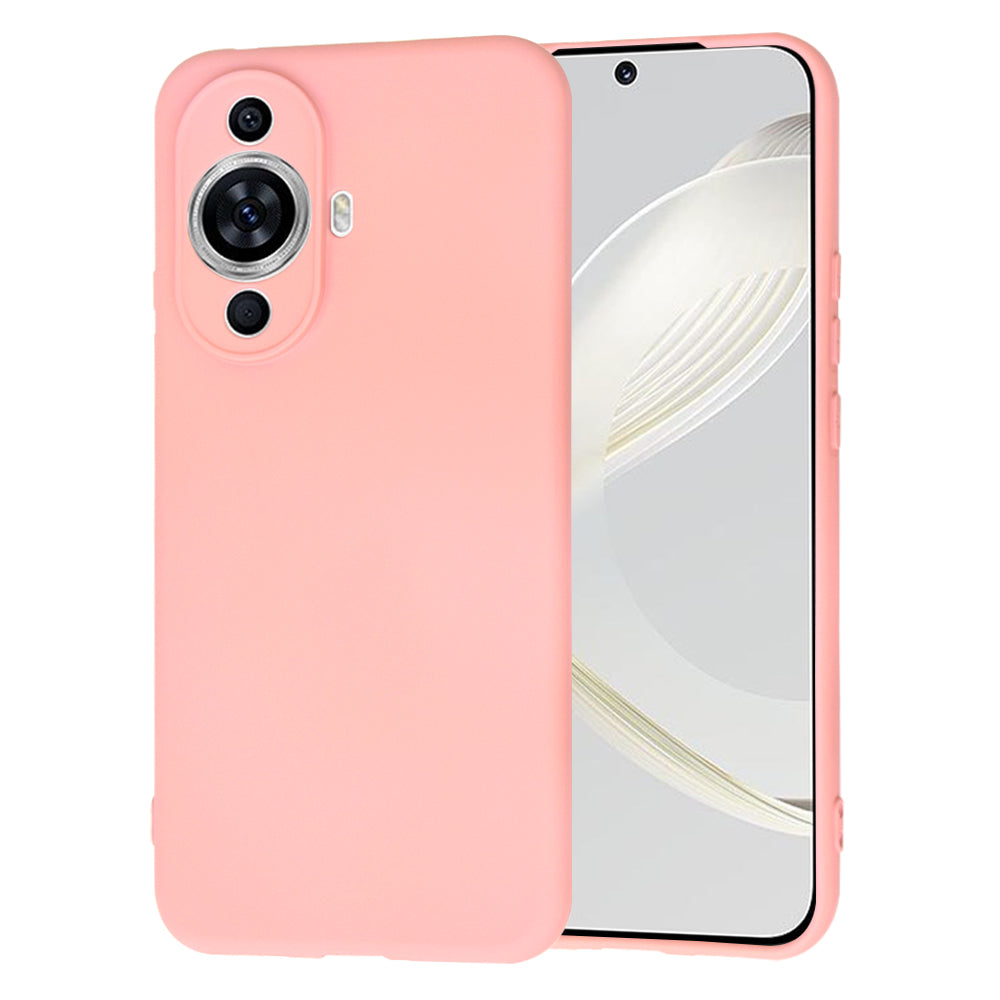 Maska za Huawei nova 12s / nova 11, Techsuit, SoftFlex, Svijetlo Roza