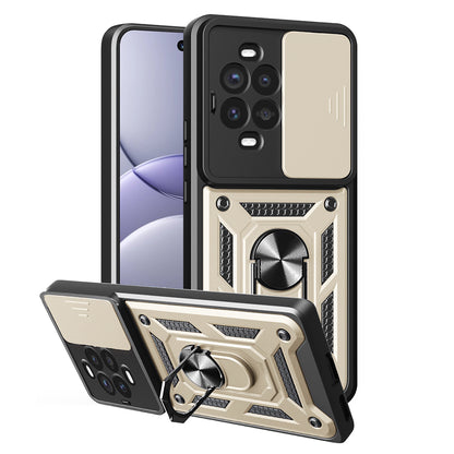 Maska za Huawei nova 13 Pro, Techsuit, CamShield, Zlatna