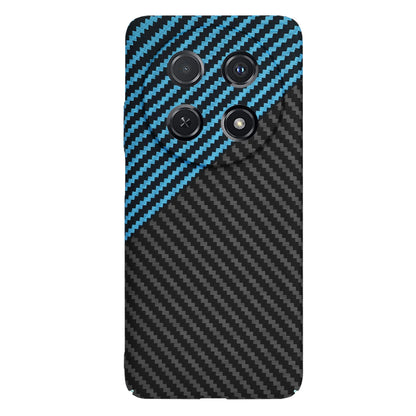 Maska za Huawei nova 13i / nova 12i, Techsuit, Carbonite FiberShell, Crno Plava