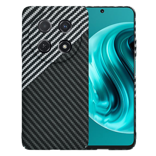 Maska za Huawei nova 13i / nova 12i, Techsuit, Carbonite FiberShell, Crno Siva