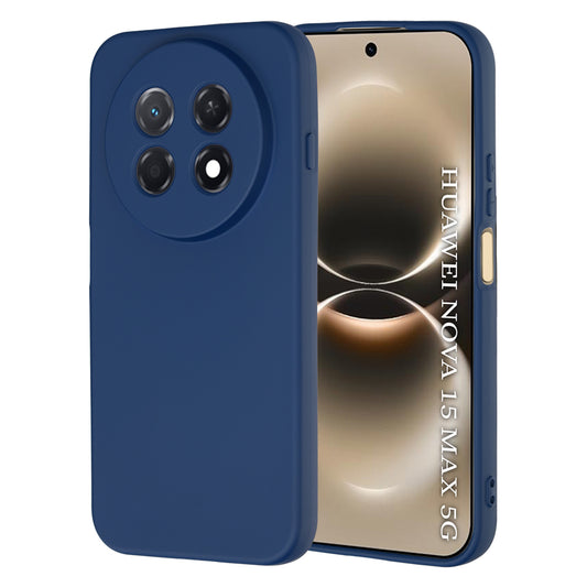 Maska za Huawei nova 15 Max, Techsuit, SoftFlex, Tamnoplava