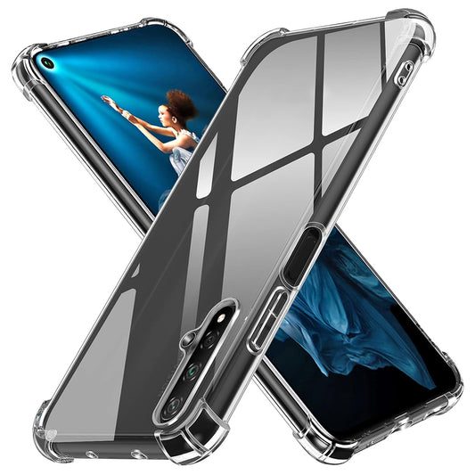 Maska za Huawei nova 5T / Honor 20, Techsuit, Shockproof Clear, Prozirna