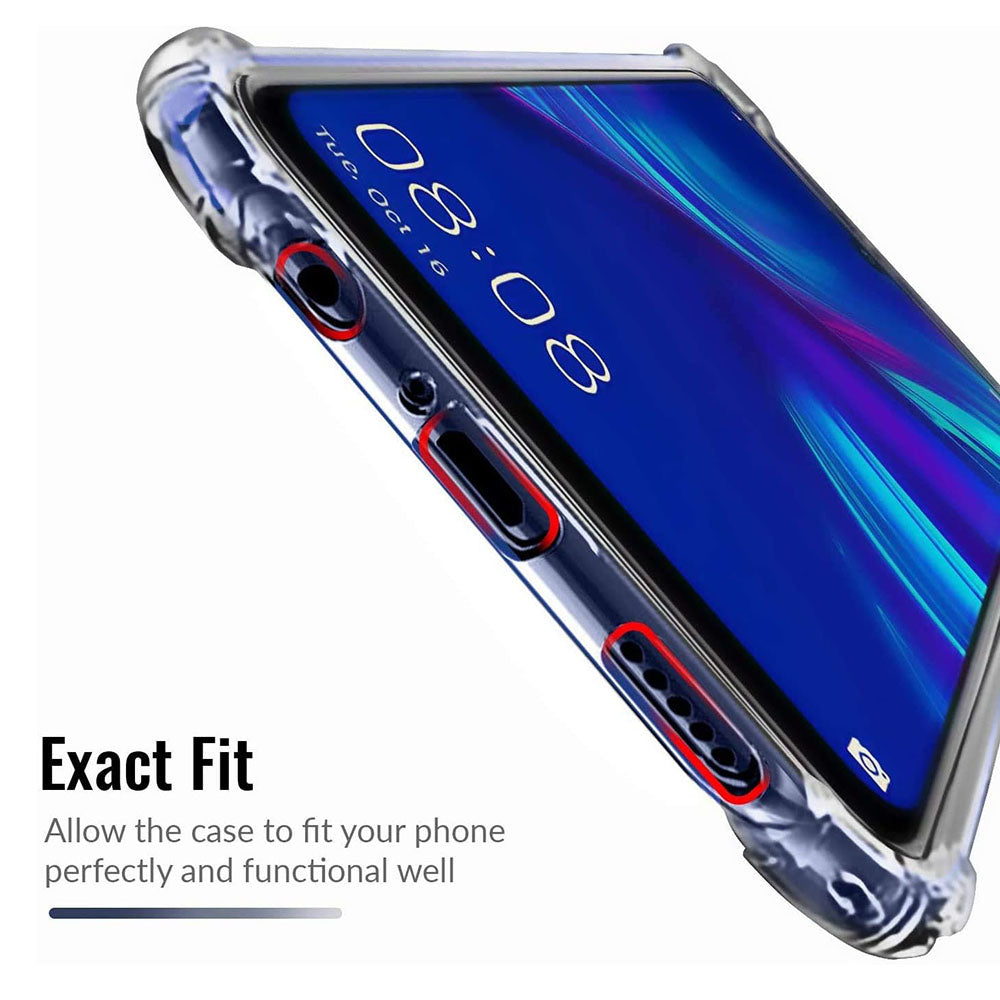 Maska za Huawei P Smart (2019), Techsuit, Otporna na udarce, Prozirna