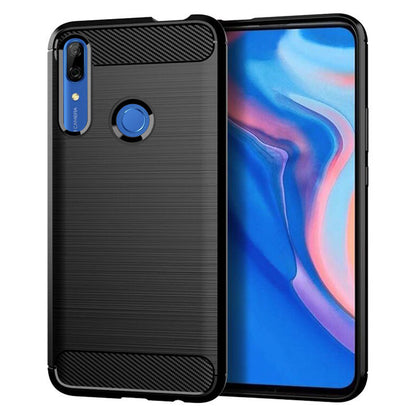 Maska za Huawei P Smart Z, Techsuit, Carbon, Crna