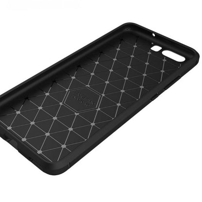 Maska za Huawei P10, Techsuit, Karbon, Crna